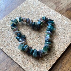 Crystal chip bracelet 🔮